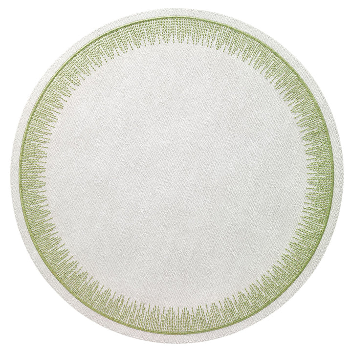 Flare Embroidered Round Placemats- Set of 4