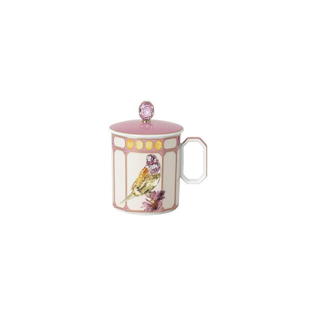 Swarovski Idyllia Mug with Lid 13 oz