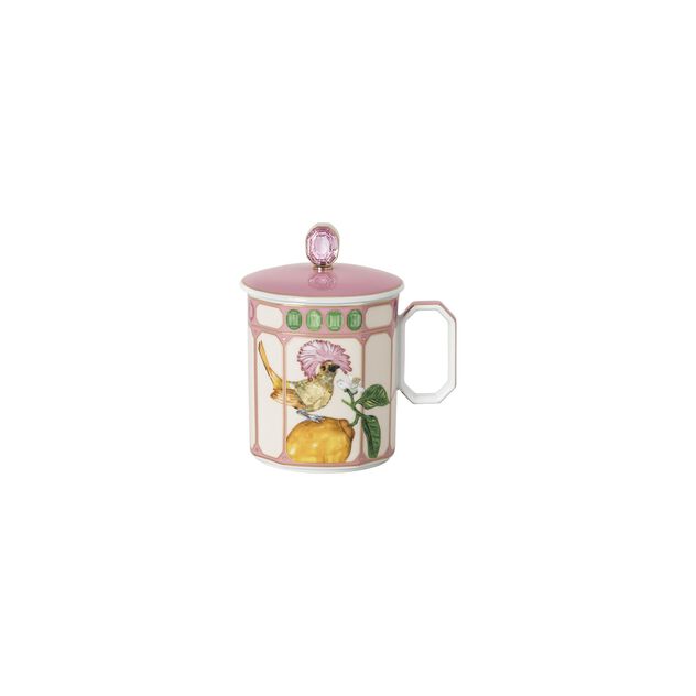 Swarovski Idyllia Mug with Lid 13 oz