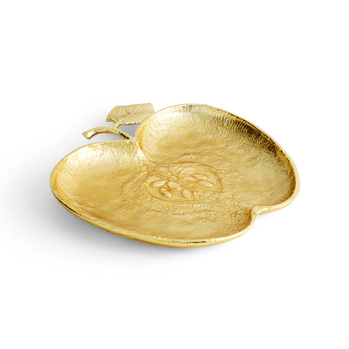 Apple Plate (Gold)