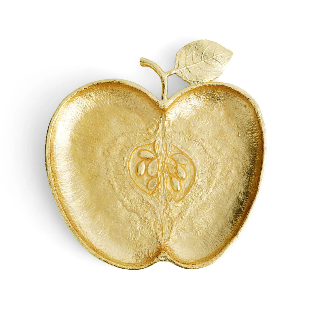 Apple Plate (Gold)