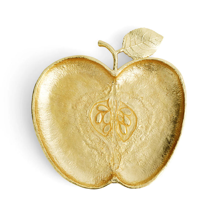 Apple Plate (Gold)