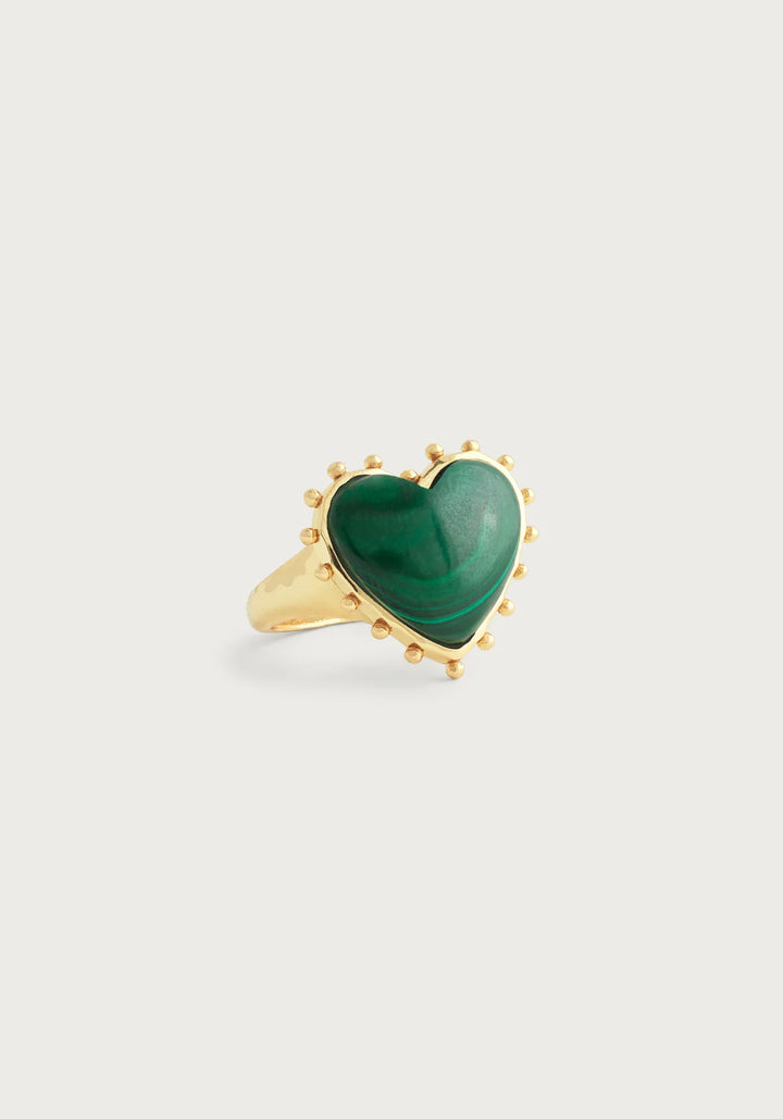 Heart with Stone Ring