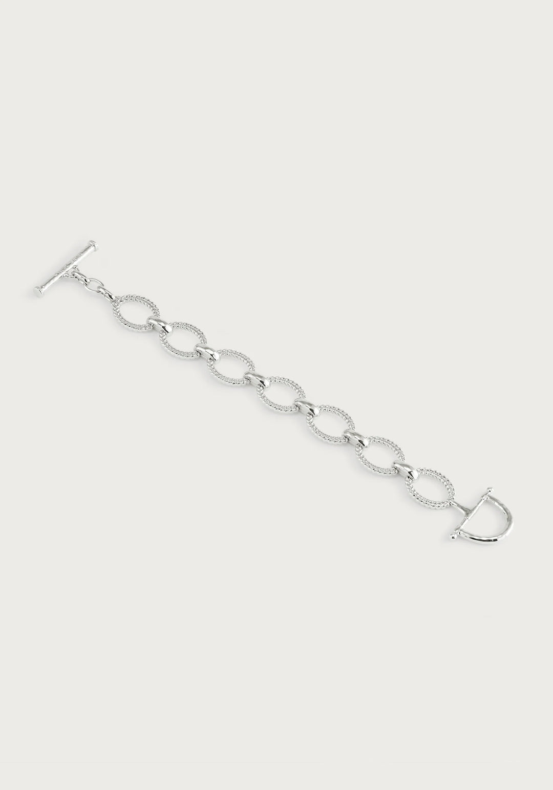 Cheval Chain Bracelet, Silver