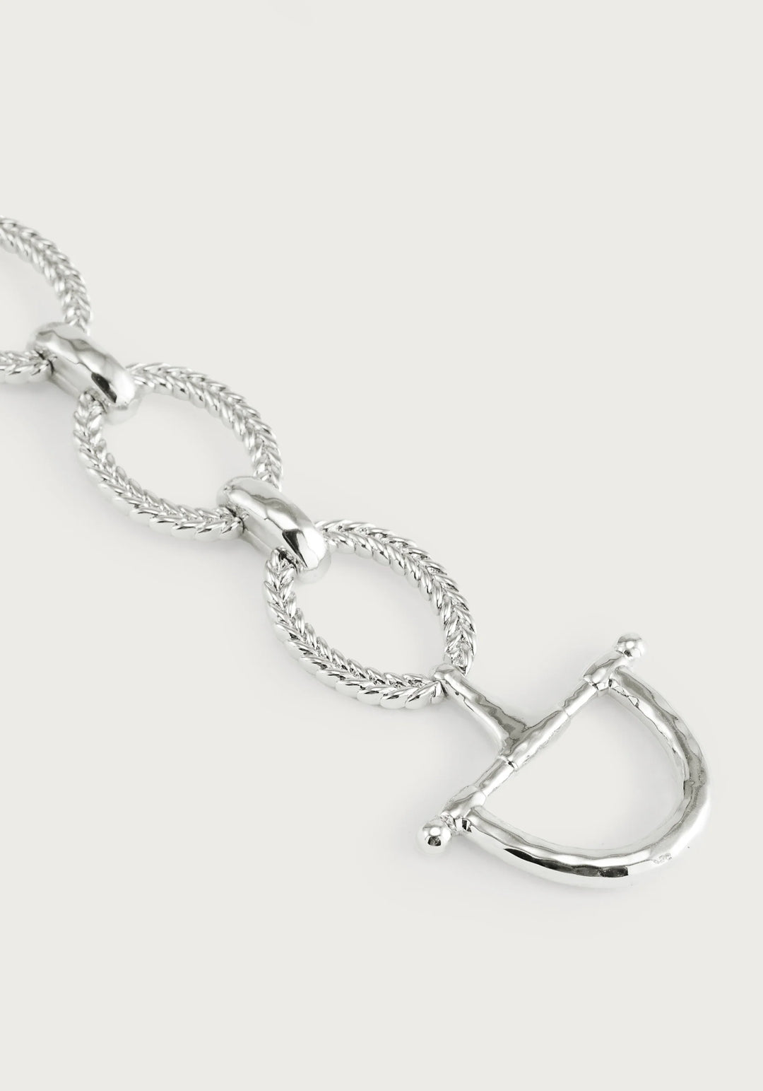 Cheval Chain Bracelet, Silver