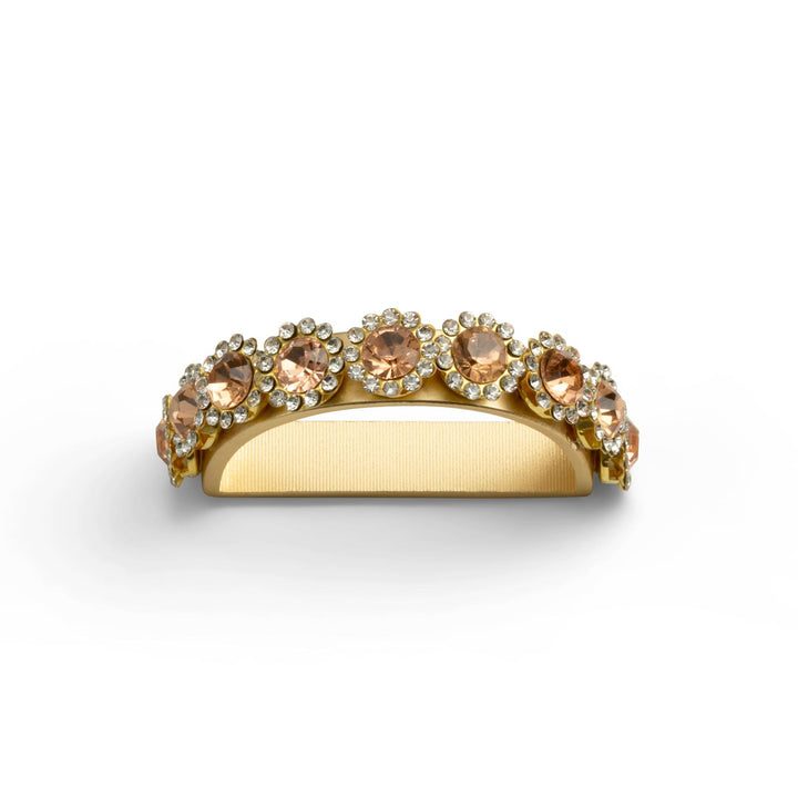Gold Bar Napkin Ring - Set of 4