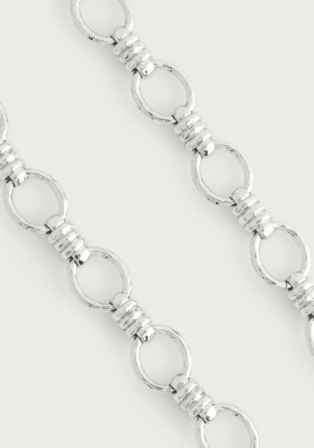 Neptune Chain Necklace, Silver
