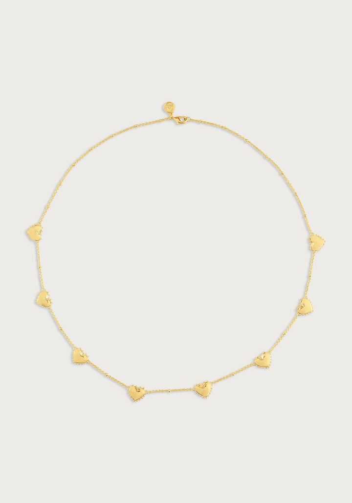 Heart Station Necklace