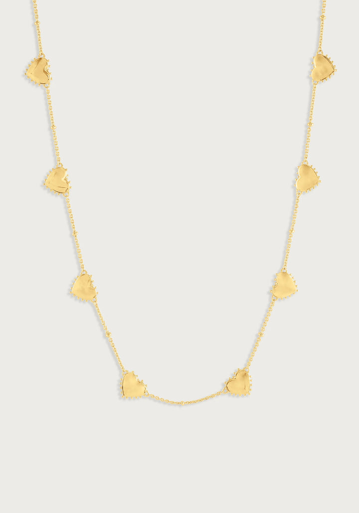 Heart Station Necklace