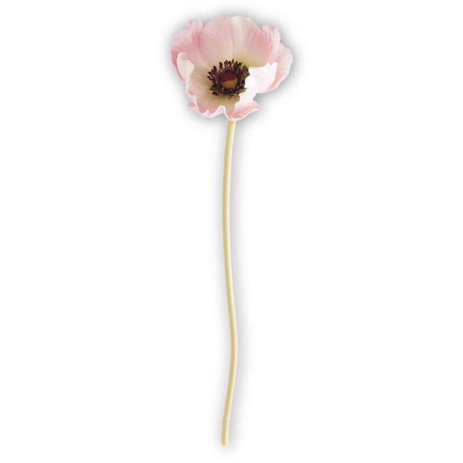 11 Inch Real Touch Mini Poppy Stem
