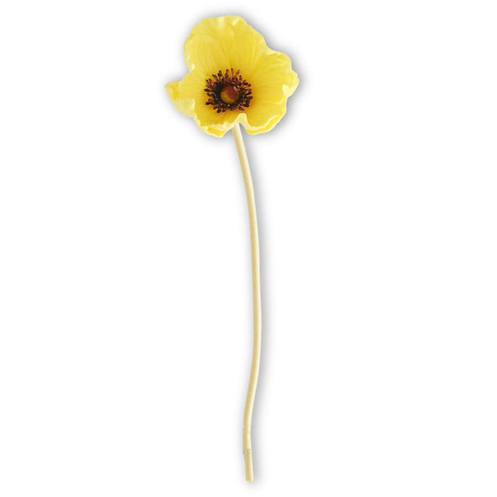 11 Inch Real Touch Mini Poppy Stem