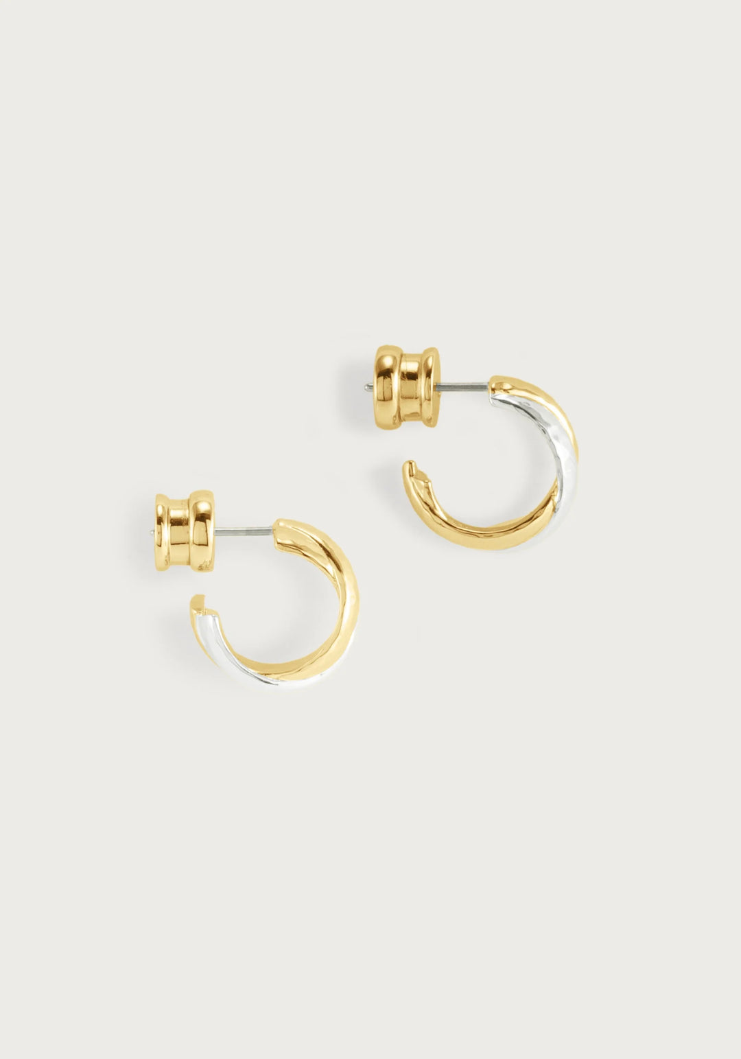 Farrier Triple Huggie Hoop Earrings