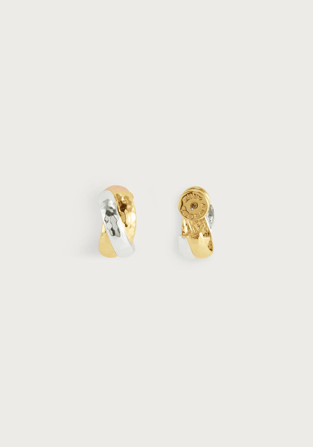 Farrier Triple Huggie Hoop Earrings