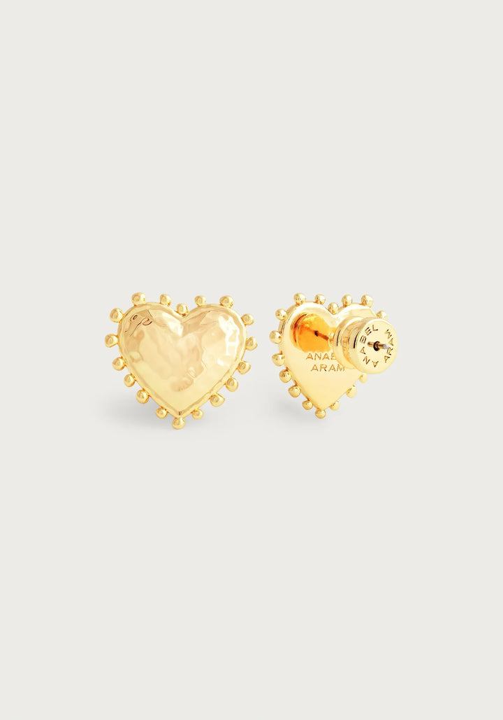 Heart Stud Earrings