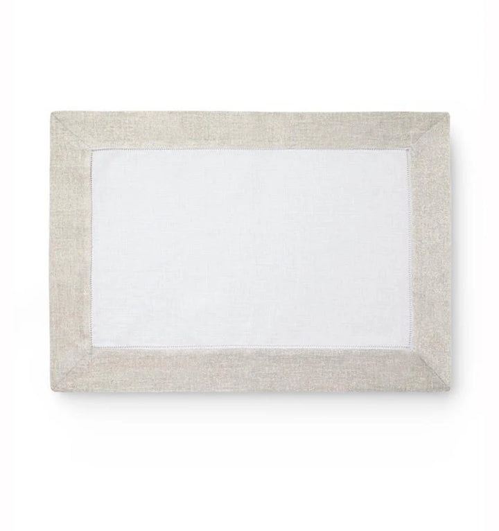 Filetto Placemats - Set of 4 (White/Gold)