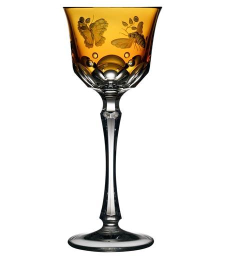 Springtime Wine Glass by Varga