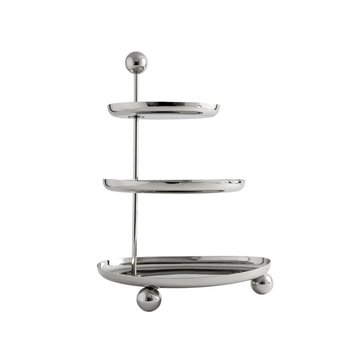 Ellipse 3 Tiered Serving Stand