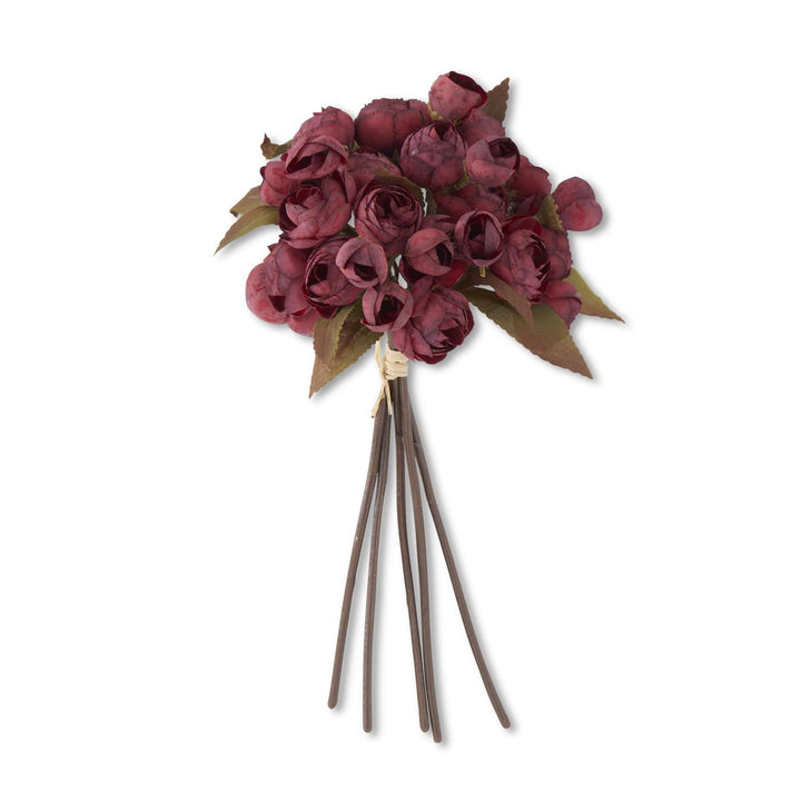 10.5 Inch Mini Ranunculus Bud Bundle (5 Stem)