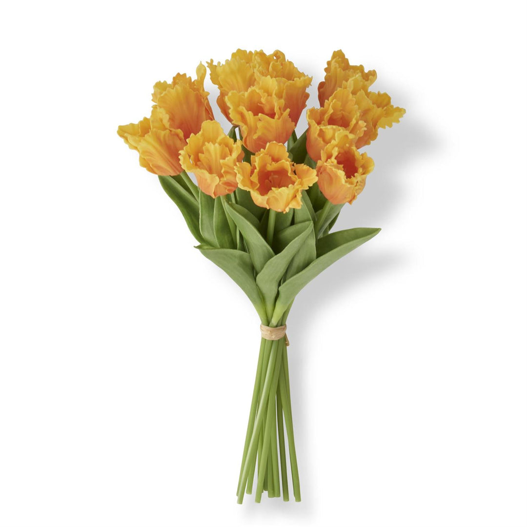 13 Inch Real Touch Parrot Tulip Bundle (12 Stems)