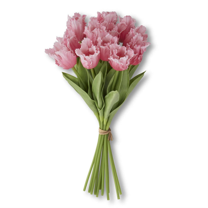 13 Inch Real Touch Parrot Tulip Bundle (12 Stems)