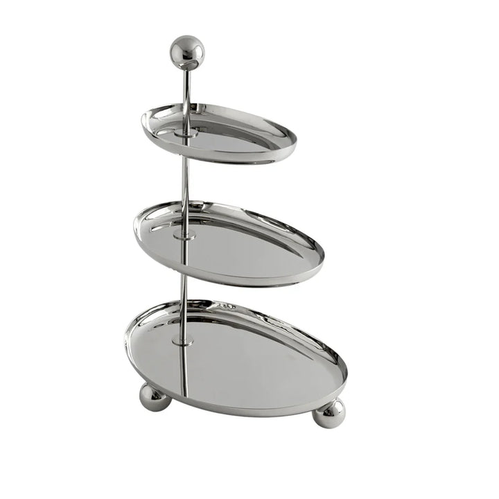 Ellipse 3 Tiered Serving Stand