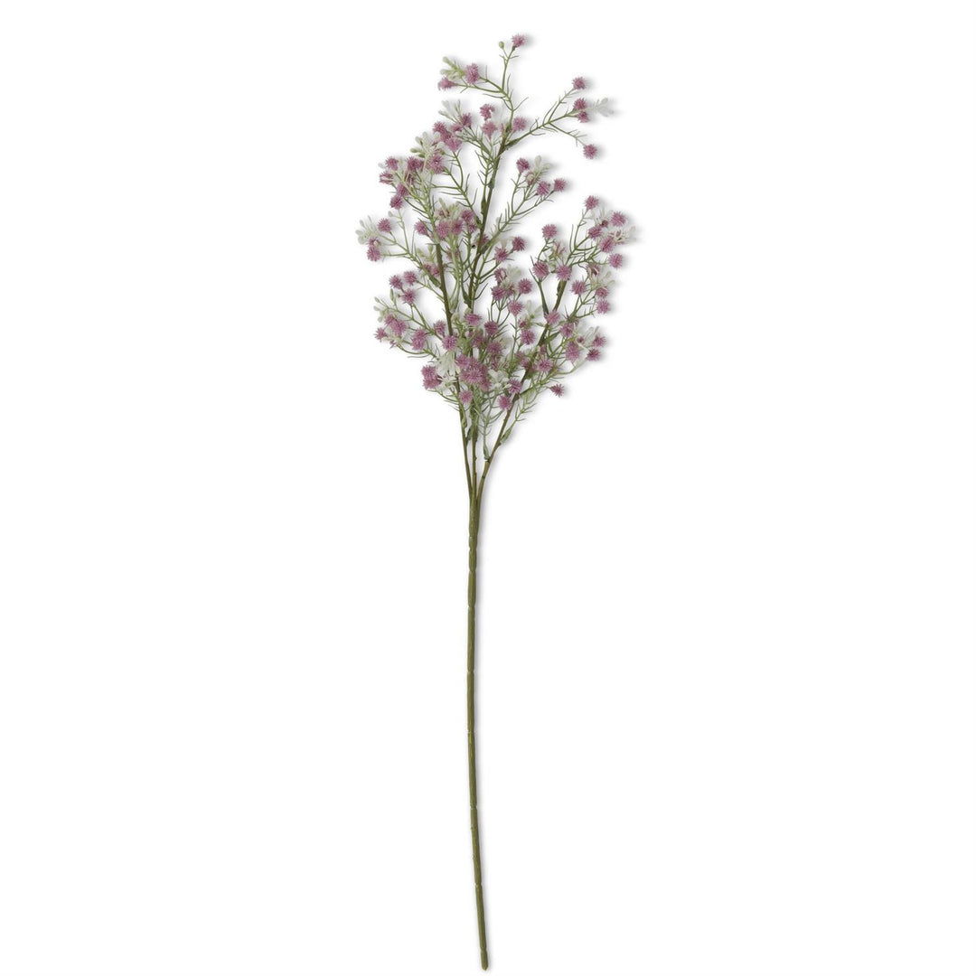 26 Inch Babys Breath & White Berry Spray