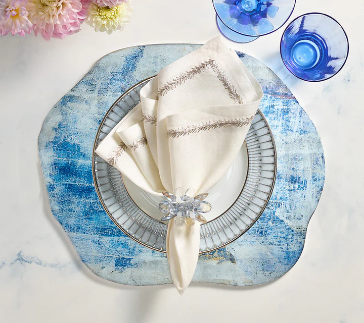 Spectra Napkin Rings, Set of 4 in a Gift Box