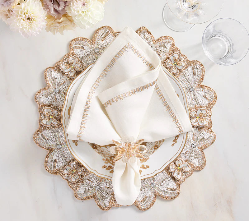 Spectra Napkin Rings, Set of 4 in a Gift Box
