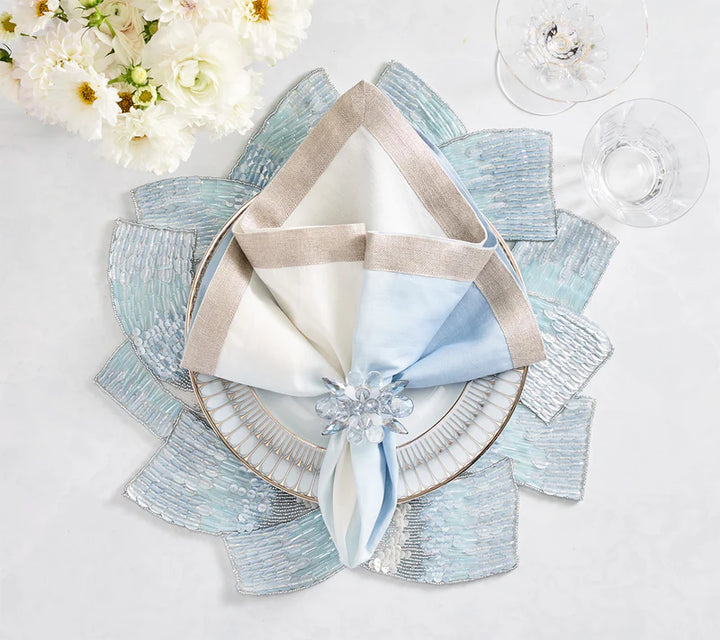 Spectra Napkin Rings, Set of 4 in a Gift Box