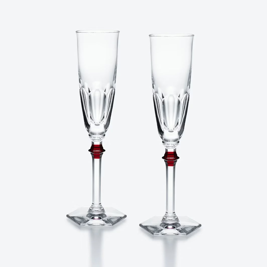 Harcourt Eve Flute Clear& Red