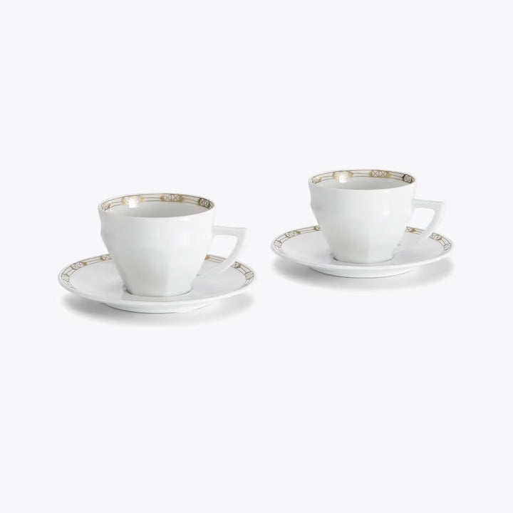 Talleyrand Tea Cups & Saucers set of 2