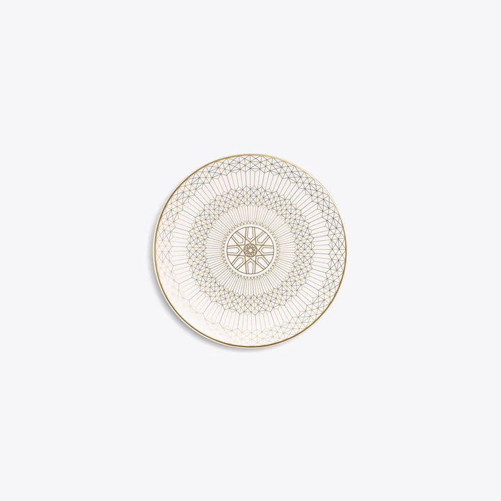 Arcadia Gold & Platinum Bread Plate