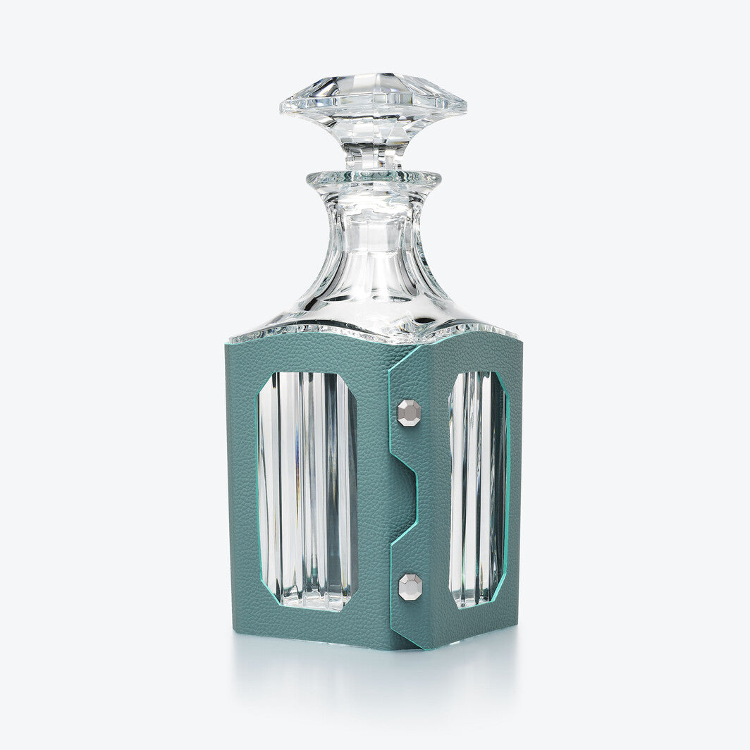 Octogone Decanter Leather Case
