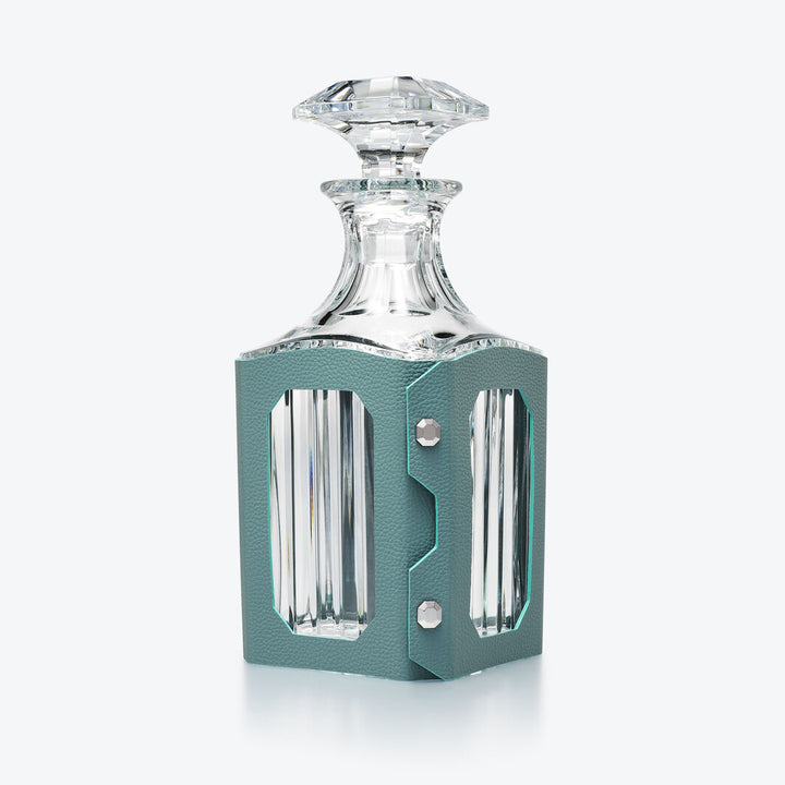 Octogone Decanter Leather Case