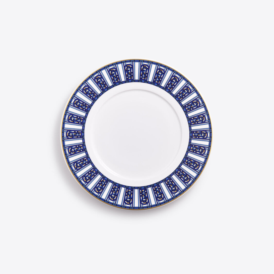 Arcadia Blue Dessert Plate, Set of 2