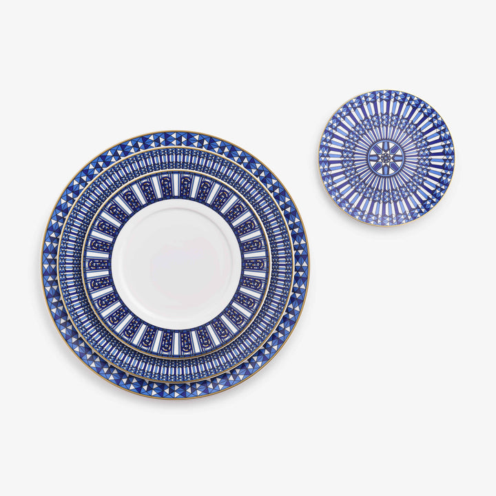 Arcadia Blue Dessert Plate, Set of 2