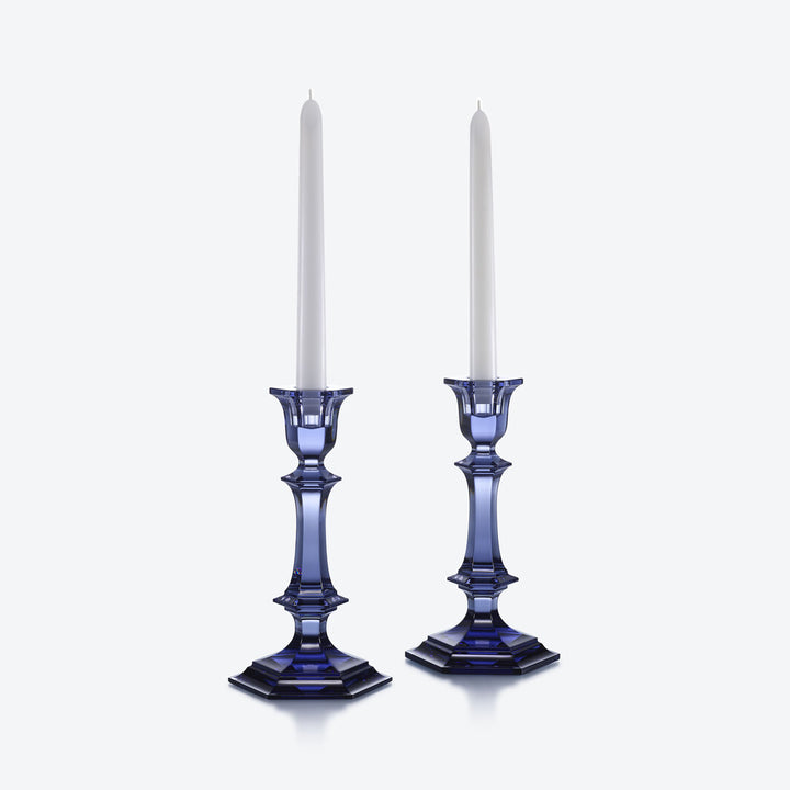 Harcourt Candlesticks- Midnight, Set of 2