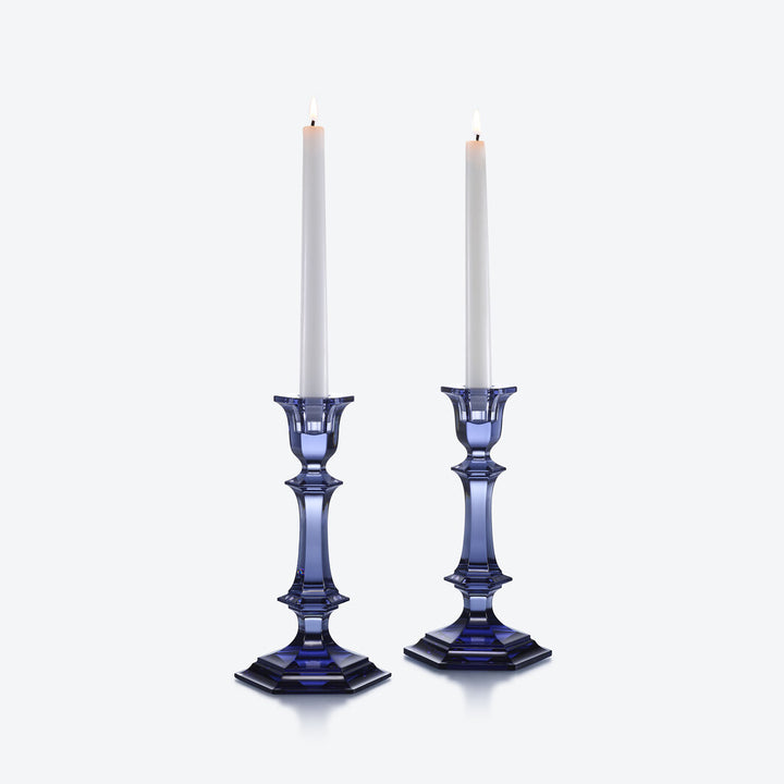Harcourt Candlesticks- Midnight, Set of 2