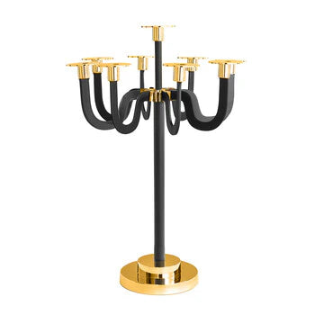 Leah Removable Arm Black-Gold