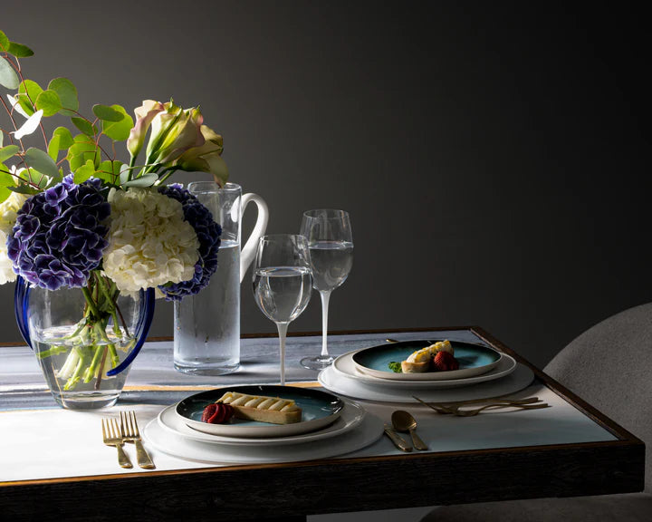 Spectrum White Wine with white Stem, 14 oz. Set of 6