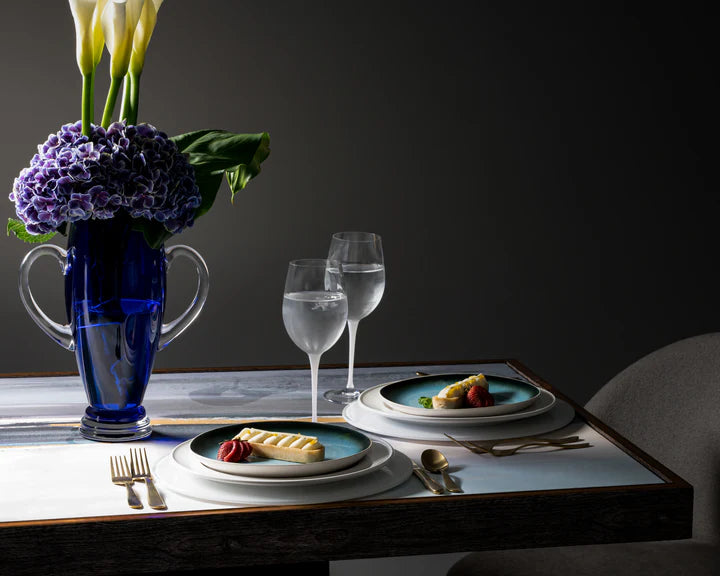 Spectrum White Wine with white Stem, 14 oz. Set of 6