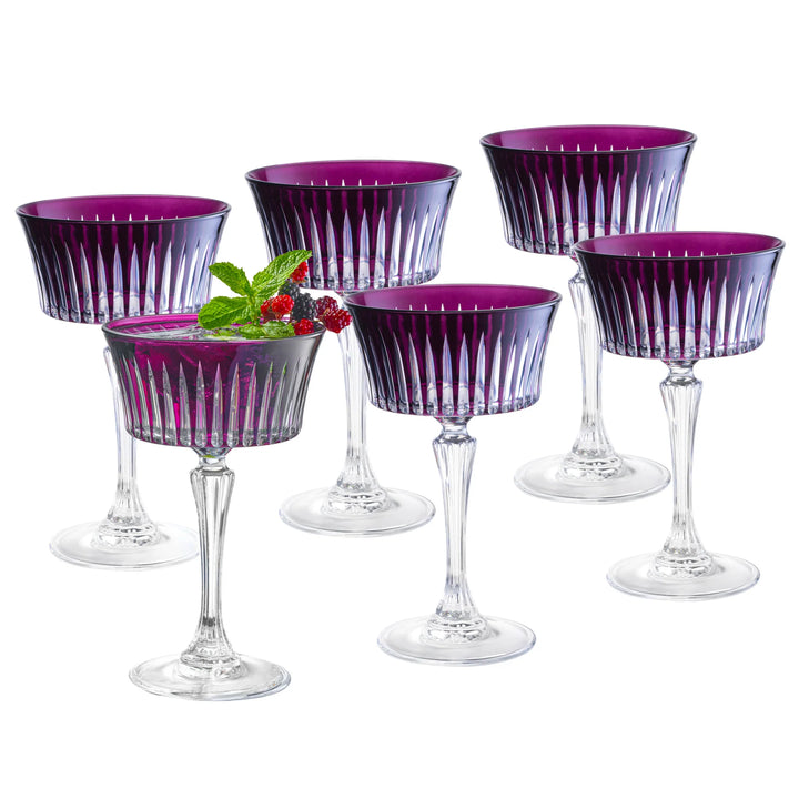 Onyx Champagne Coupe - 8.75 oz (Set of 6)