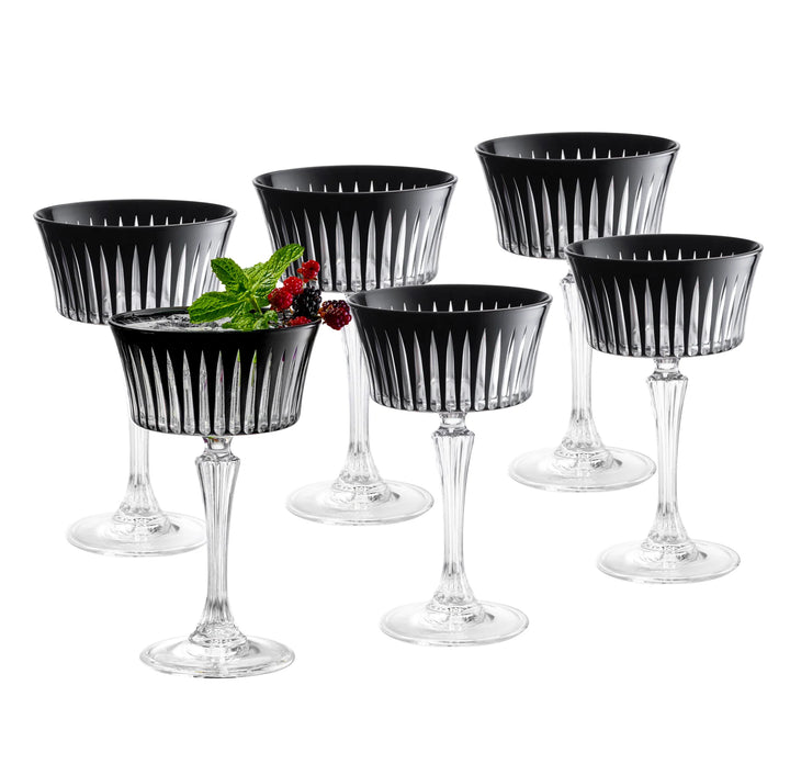 Onyx Champagne Coupe - 8.75 oz (Set of 6)