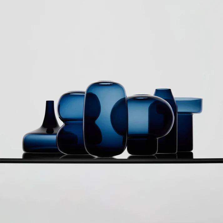 Midsummer Vases Midnight Blue Mini Set Of 7