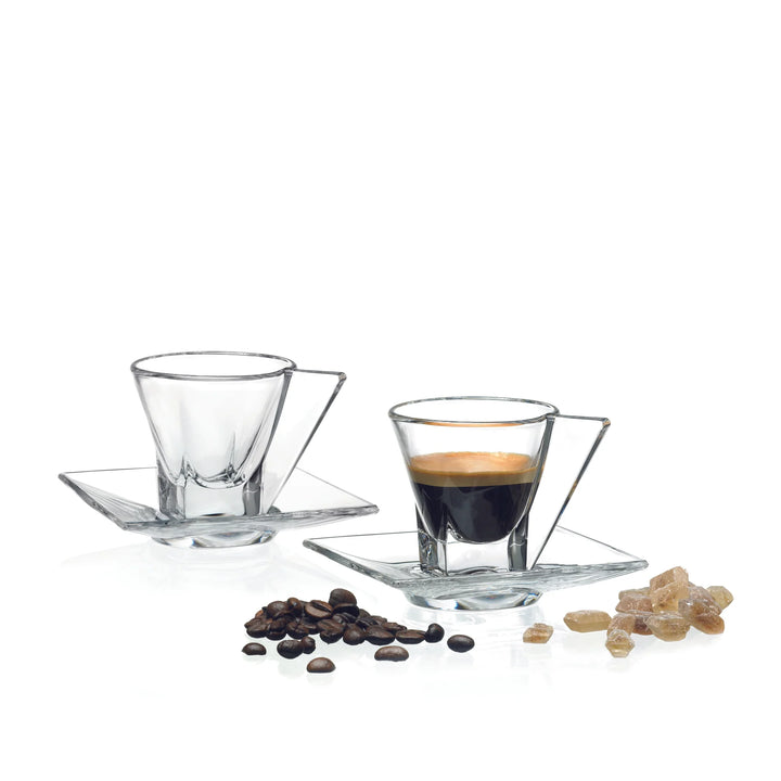 Fusion Cappuccino 2 piece Set, 6.4 oz. Set of 2