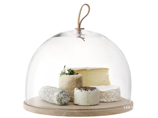 Ivalo Dome & Ash* Base Ø32cm H20.5cm Clear