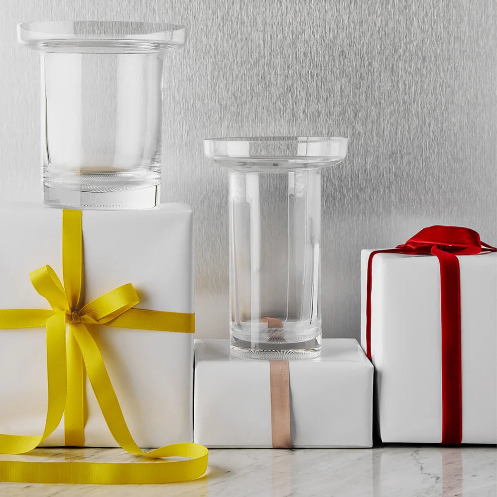 Limelight Vase Clear Low