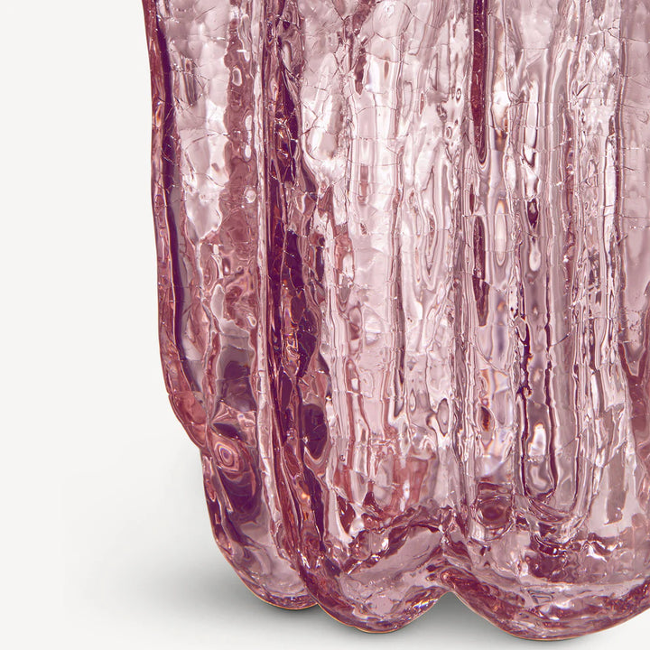 Crackle Vase Pink Small