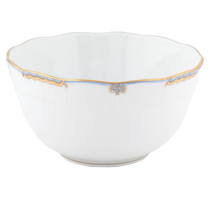 Princess Victoria Light Blue Round Bowl
