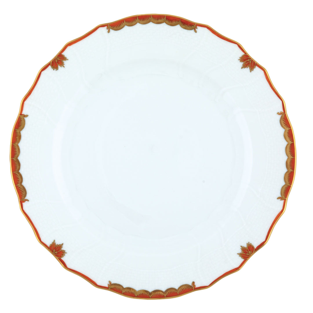 Princess Victoria Rust Dinner Plate